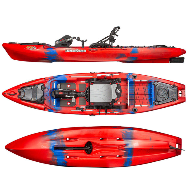 ウェア PACS + Creek Angler's Devic Old Town Sportsman Bigwater PDL 132 Fishing Pedal Kayak