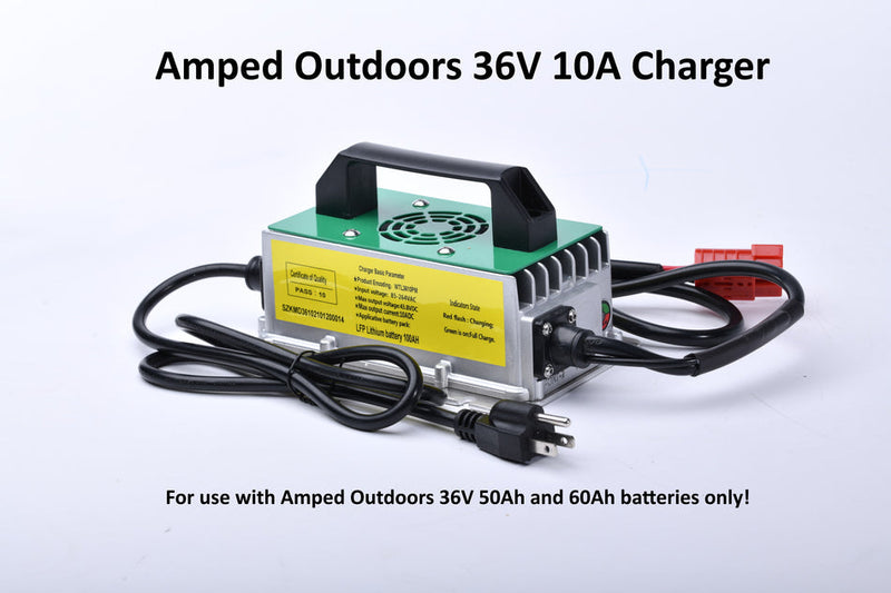 Amped Outdoors 50Ah 36V Battery w/Charger