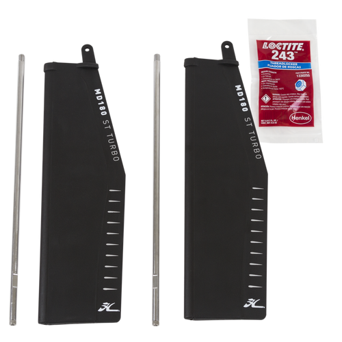 Hobie St-Turbo Fin Kit-Md 180 (non-kickup)