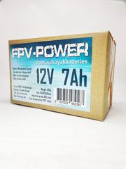 FPV-Power Kayak Battery Combo 12V 7AH