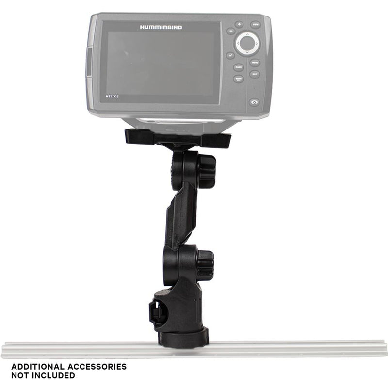 e locks for fish finders YakAttack Humminbird Helix® Fish Finder Mount with Track Mounted LockN