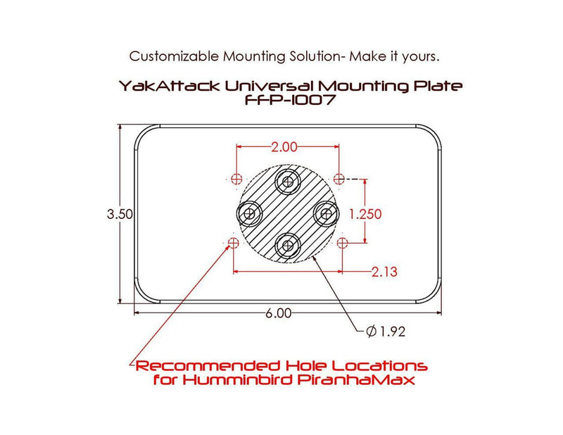 YakAttack Universal Mounting Plate